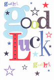 This radiant good luck card overflows with the spirit of encouragement unique to Osidge, where caring gestures are a daily art. Framed in crisp white, the words 'Good Luck' leap forth in a playful arrangement of oversized, pastel blue letters, mingling joyfully with lively reds, moss greens, and regal purples. The effect is reminiscent of a handpicked bouquet displayed in a window near Osidge's friendly High Road - bright, cheerful, and full of hidden meaning. Scattered stars in navy, lilac, and lemon create a light-hearted backdrop, suggesting a night sky filled with wishes, each one sent with hope and affection. The cardstock's smoothness feels delightful to the touch, imparting a tactile sense of quality that echoes the pride taken by Osidge's finest florists. Whether it's handed to someone before exams at a local school or given to mark a new beginning, this card embodies optimism and the magic of a well-wished future - turning an everyday moment into a treasured memory right here in Osidge.